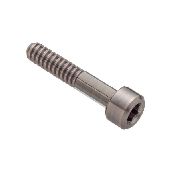 M10 Socket Head Cap Screw, Plain Titanium, 30 mm Length