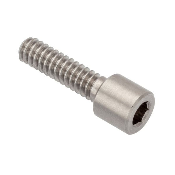 #6-32 Socket Head Cap Screw, Plain 18-8 Stainless Steel, 1/2 in Length