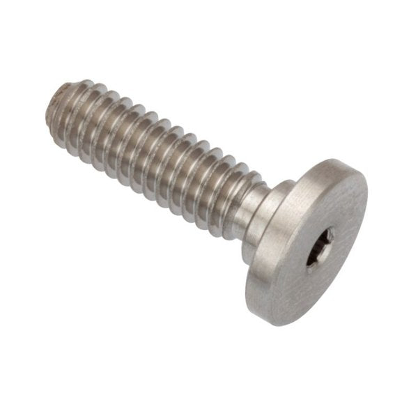 #8-32 Socket Head Cap Screw, Plain Stainless Steel, 1/2 in Length