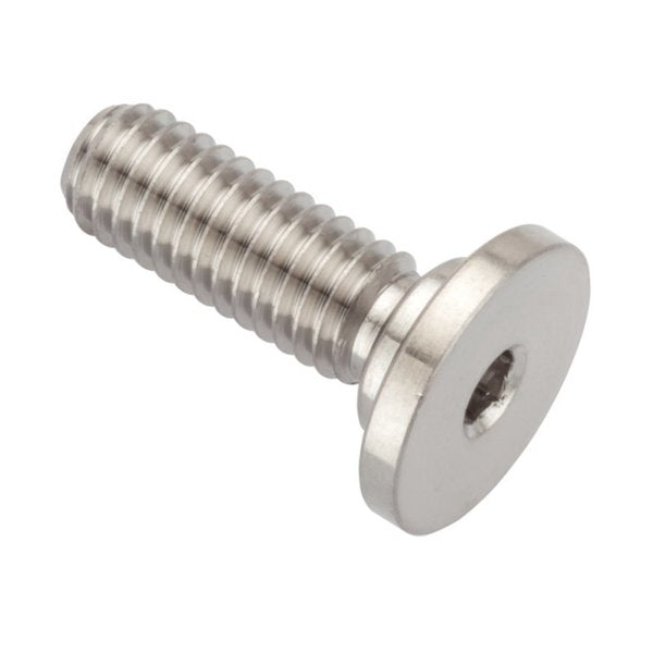 #10-32 Socket Head Cap Screw, Plain Stainless Steel, 1/2 in Length