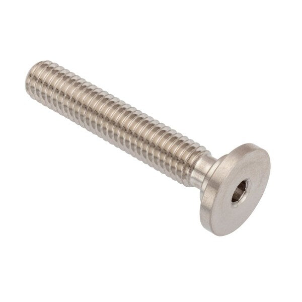 #10-32 Socket Head Cap Screw, Plain Stainless Steel, 1 in Length