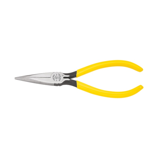 6 5/8 in D301 Needle Nose Plier Plastic Dipped Handle