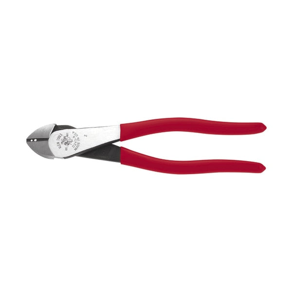 Diagonal Cutting Pliers, High-Leverage, Stripping, 8-Inch