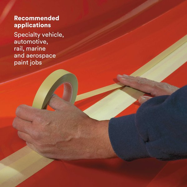 Tape, 218 Fineline, Grn, 2x60yd, 4.7mil, PK24