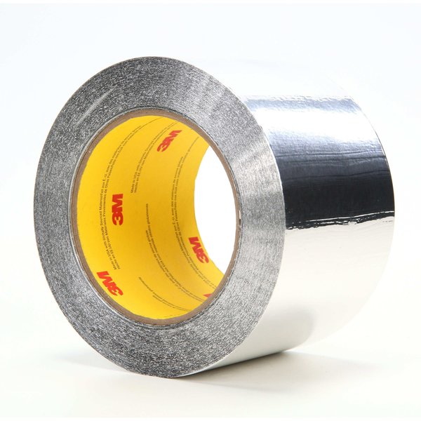 Self Wound Foil Tape, 3 in x 60 yd, Silver