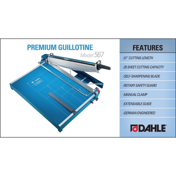 Prem Guillotine Paper Cutter, 21-5/8