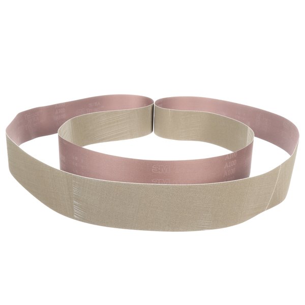 Sanding Belt, Coated, 3 in W, 118 in L, 30 Grit, Extra Coarse, Aluminum Oxide, 307EA
