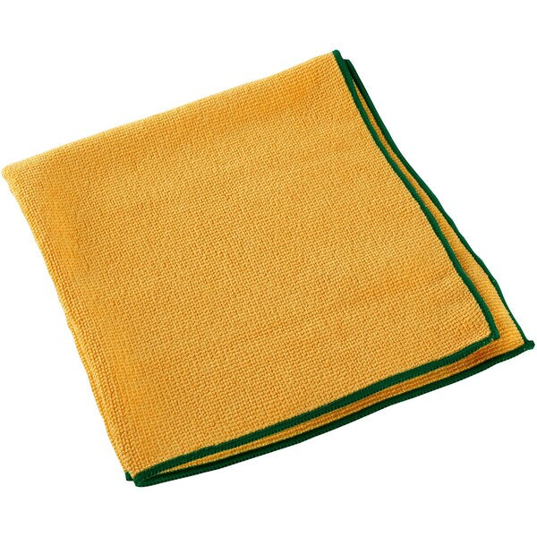 Microfiber Cleaning Cloth, Yellow, 6PK