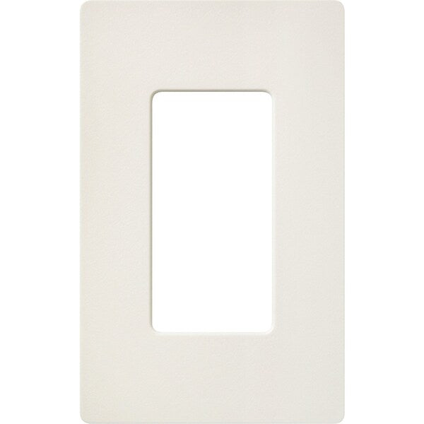 Designer Wall Plates, Number of Gangs: 1 Satin Finish, Biscuit