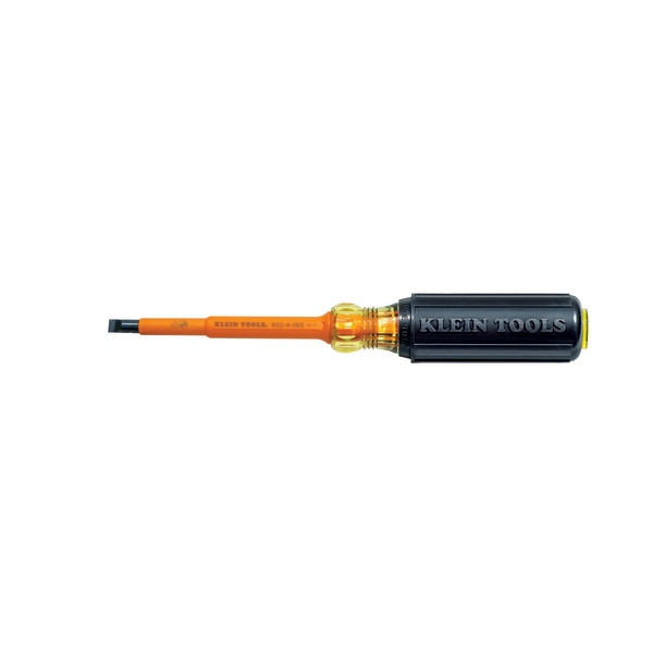 Insulated Slotted Screwdriver 1/4 in Round