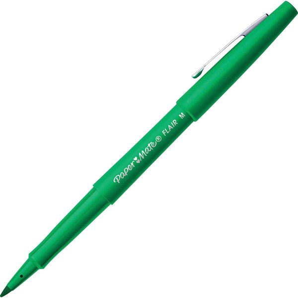 Porous Point Felt Tip Pen, Medium Green PK12