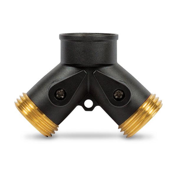 Heavy Duty Brass Dual Shut-Off Valve