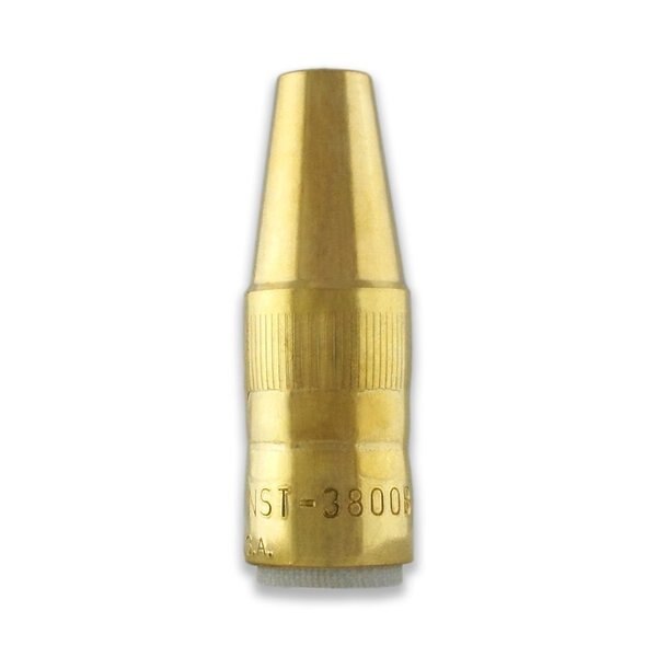 BERNARD Brass Tapered MIG Welding Nozzle