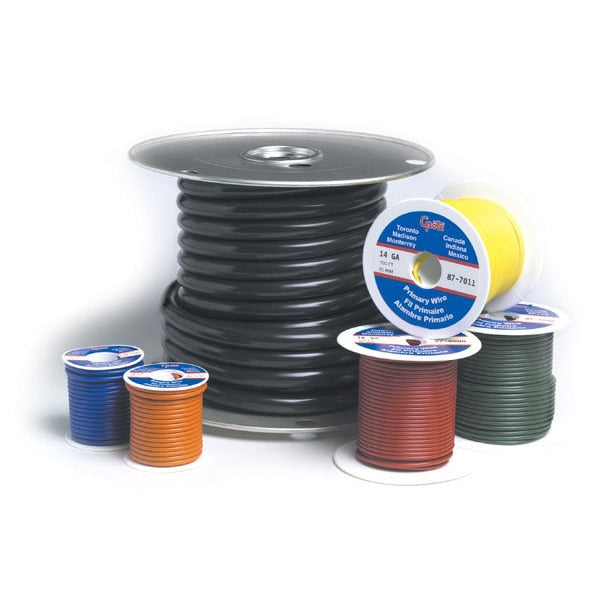 Sxl Wire, 16 Gauge, Red, 100 ft. Spool