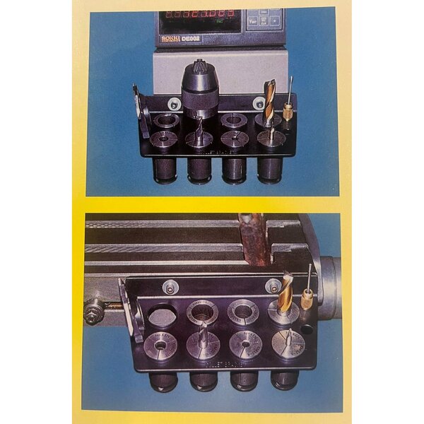 Vertex 8 Piece 5C Collet Rack
