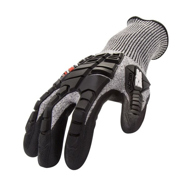 Cut Resistant Impact Coated Gloves, 5 Cut Level, Foam Nitrile, S, 1 PR