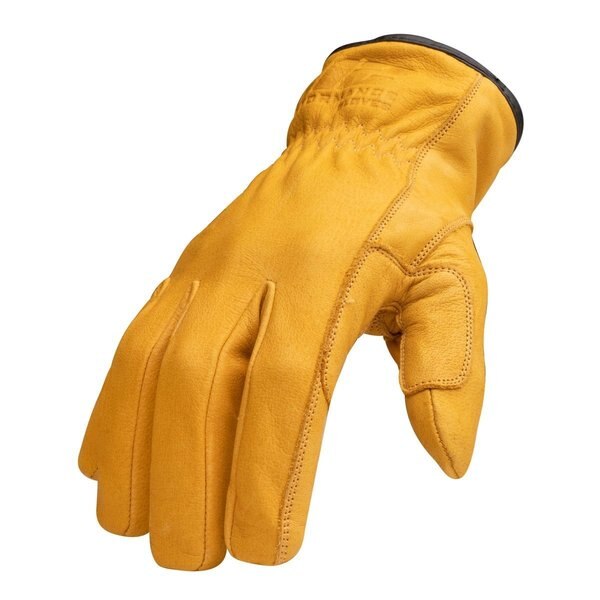 Cut Resistant Driver Gloves, 5 Cut Level, Uncoated, S, 1 PR