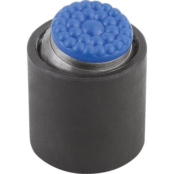 Self-Aligning Pads With O-Ring D1=36, Form:P Carbon Steel, Interchangable Insert, Comp:Polyurethane