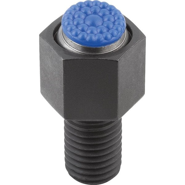 Self-Aligning Pads With O-Ring, Form:P Carbon Steel, Interchangable Insert, Comp:Polyurethane, Sw=30