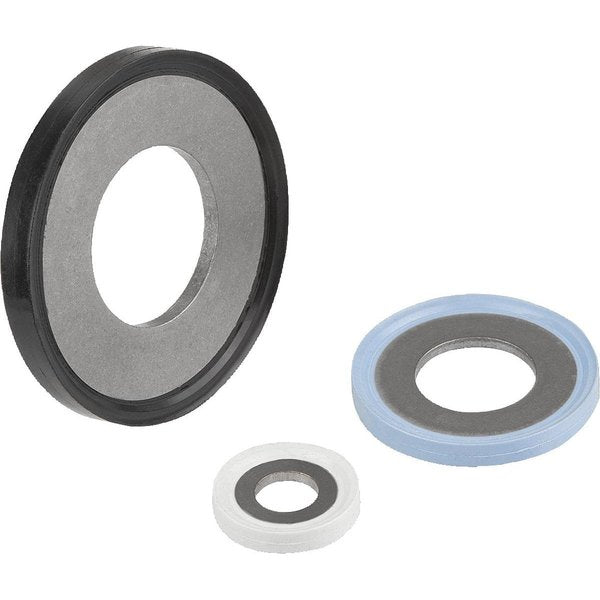 Seal And Shim Washer Hygienic Usit®, D=10, 1, Stainless 1.4404, Comp:70 Epdm 291 Comp:Black Ehedg