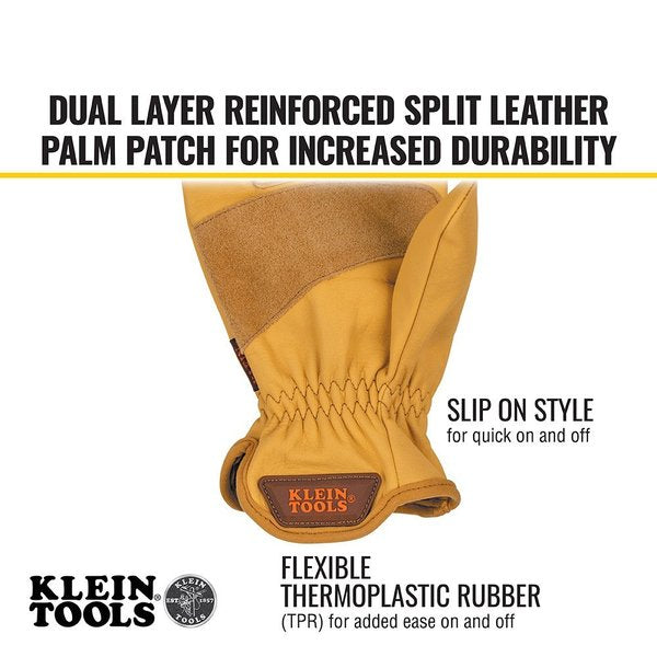 Cowhide Leather Gloves, X-Large