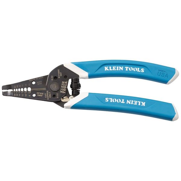 Klein-Kurve® Wire Stripper / Cutter, 8-20 AWG