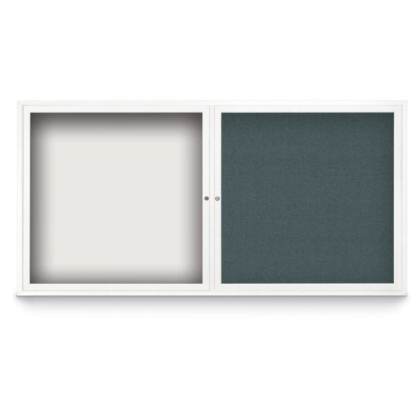 Corkboard, Single Door, Radius Frame, 18x24