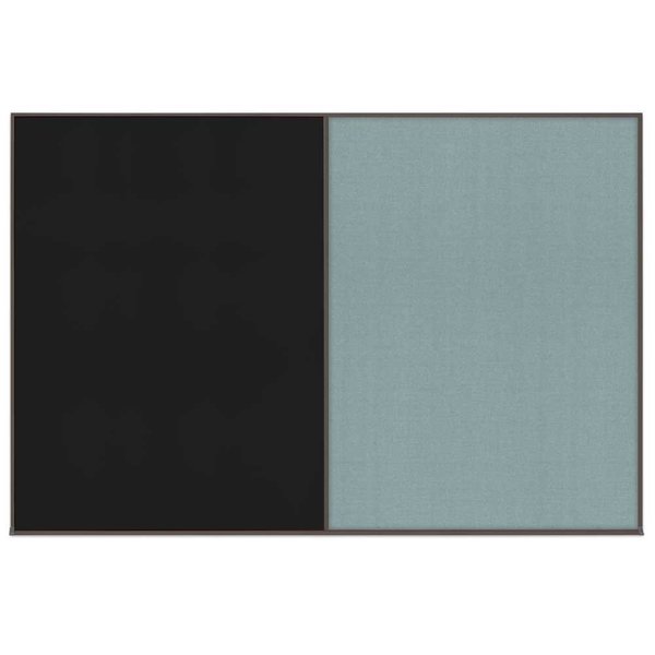 Enclosed Corkboard, 1 Door, 72