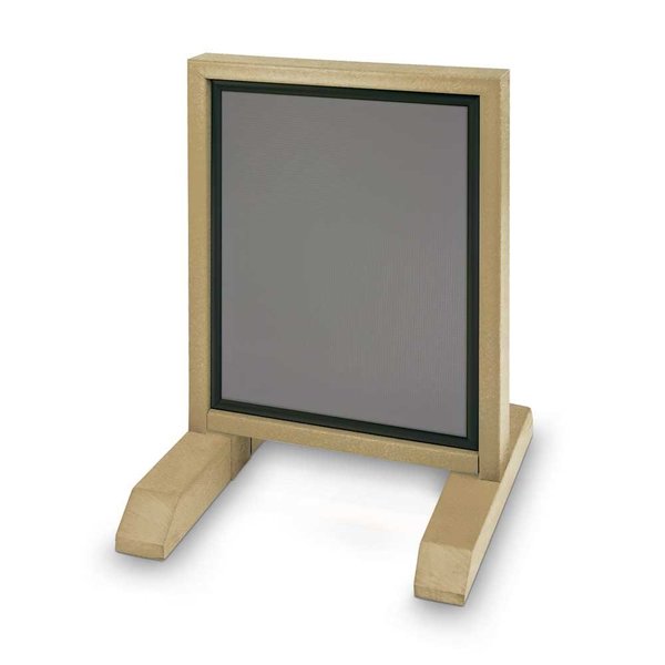 Sliding Door Indoor Enclosed Corkboard, 6