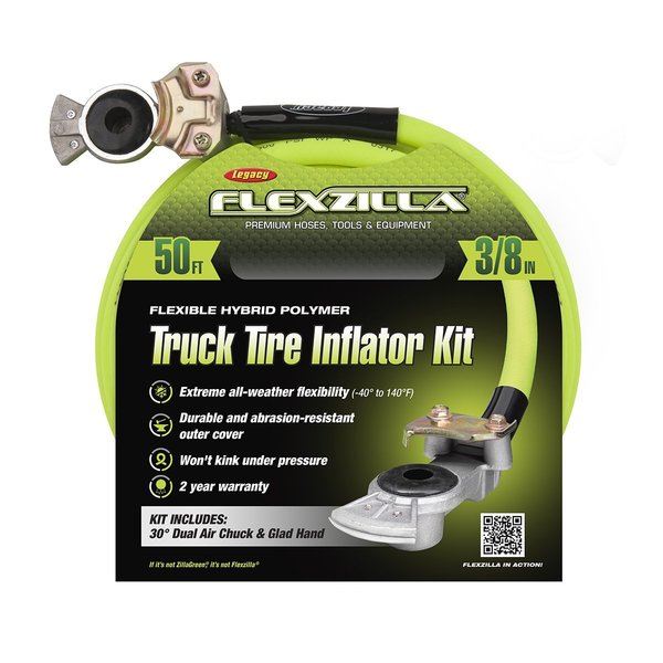 Truck Tire Inflator Kit with 3/8