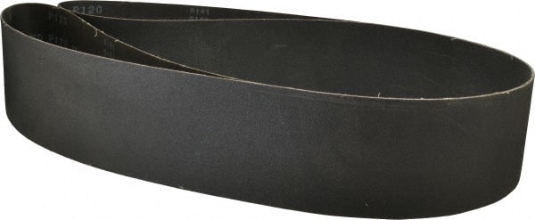USA, Abrasive Belt, 4" Wide X 106" Oal, 120 Grit, Silicon Carbide