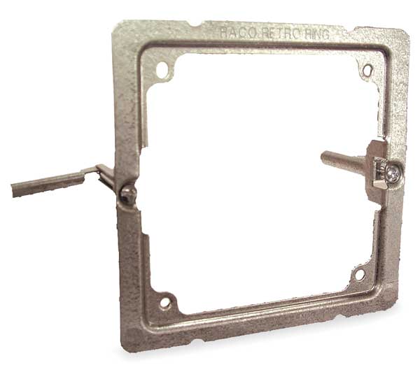 Box Support, Retro Ring, 4 In, 1-Gang