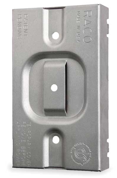 Electrical Box Cover, Raised, 3/4 in.