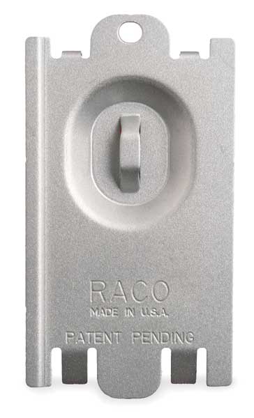 Electrical Box Cover, Masonry, Blank