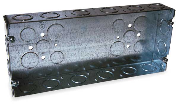 Electrical Box, 72.8 cu. in., 4 Gang