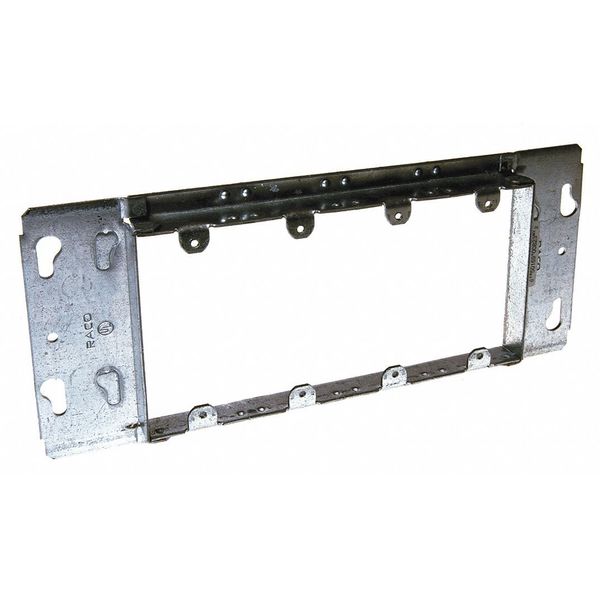 Electrical Box Cover, 4-Gang, Blank