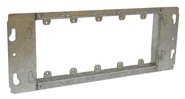 Electrical Box Cover, 5-Gang, Blank