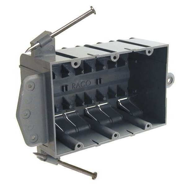 Electrical Box, Cable, 44 cu. in., 3 Gang