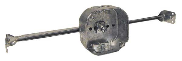 Electrical Box, Adjustable Bar, NM-B Clamp