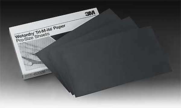 Sanding Sheet, 9x5-1/2 In, 1500 G, SC, PK250