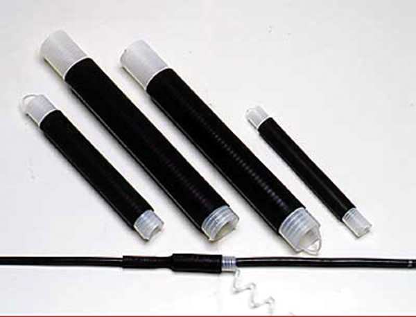Shrink Tubing, 2.67in ID, Black, 9in, PK10