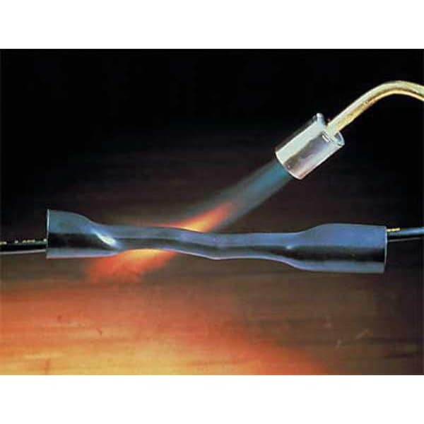 Shrink Tubing, 3.0in ID, Black, 4ft, PK15
