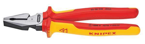 9 in Linemans Plier High Leverage, Steel