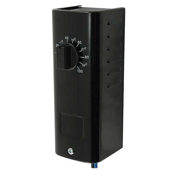 Line Volt Mechanical Tstat, Close on Rise, SPST, 120 to 277VAC