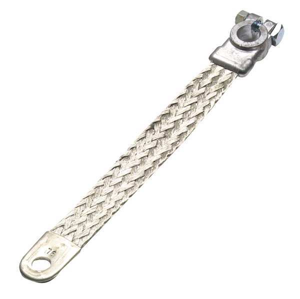 Ground Strap Braided, 18 In