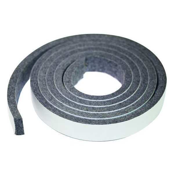 Felt, F3, 1/2 In Thick, 1/2 x 120 In