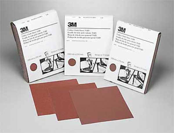 Sanding Sheet, 11x9 In, 50 G, AlO, PK250