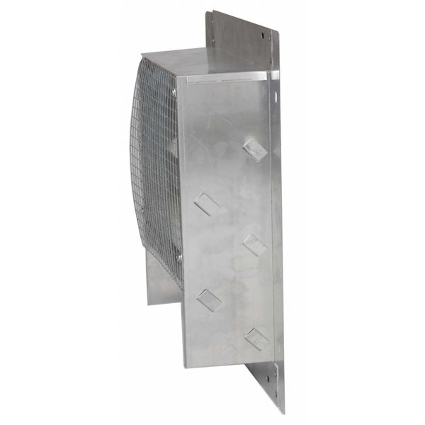 Louver, Adj w/ 40 to 52 In, Aluminum