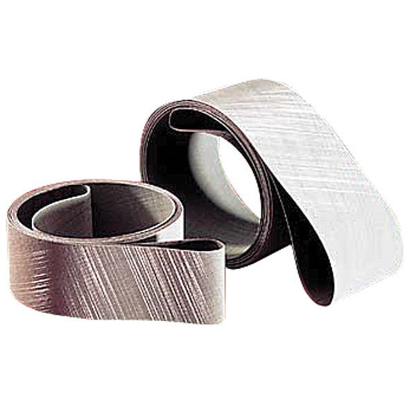 Sanding Belt, Coated, 4 in W, 90 in L, 30 Grit, Extra Coarse, Aluminum Oxide, 237AA, Gray
