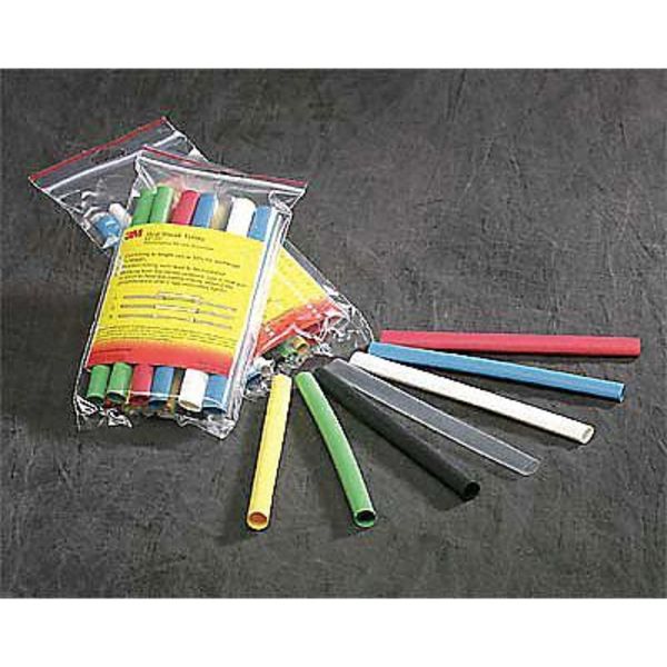 Shrink Tubing, 0.5in ID, Blue, 4ft, PK75